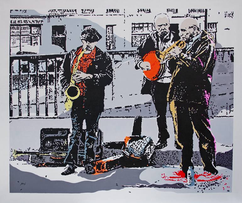 Tune Tones Painting by Andrea Henzel Partenie | Saatchi Art