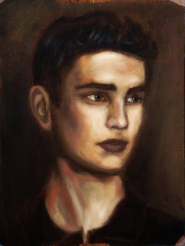 Original Portrait Painting by Alvin Kevin