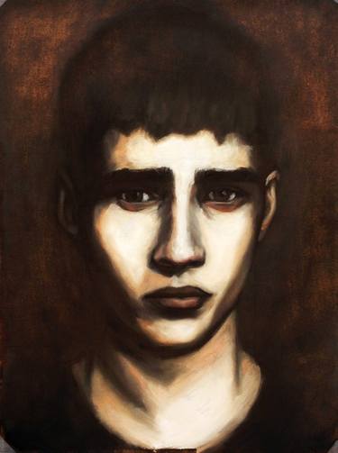 Original Portrait Painting by Alvin Kevin
