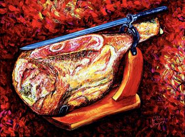 Original Cuisine Paintings by Viktor Lazarev