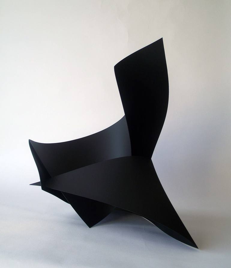 Original Fine Art Abstract Sculpture by Eddie Roberts