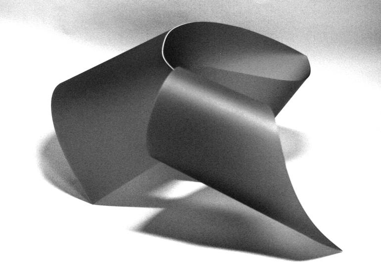 Print of Abstract Geometric Sculpture by Eddie Roberts