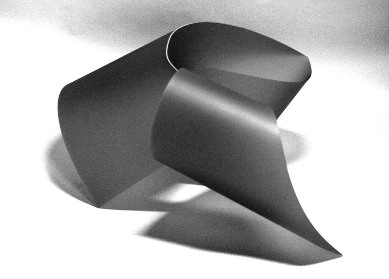 Original Geometric Sculpture by Eddie Roberts