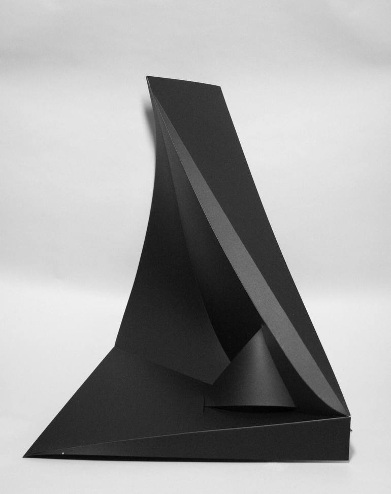 Print of Abstract Geometric Sculpture by Eddie Roberts