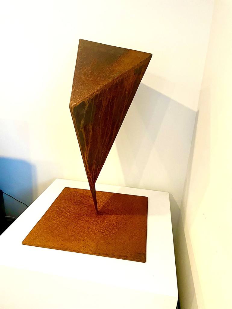 Original Geometric Sculpture by Eddie Roberts