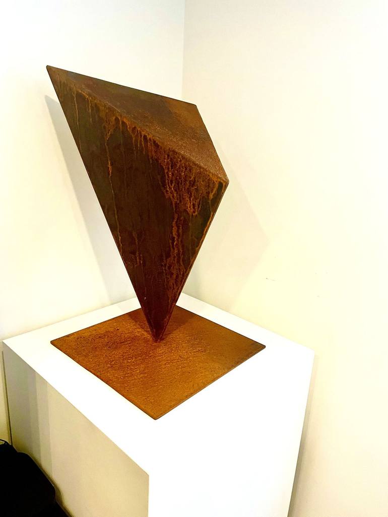 Original Geometric Sculpture by Eddie Roberts