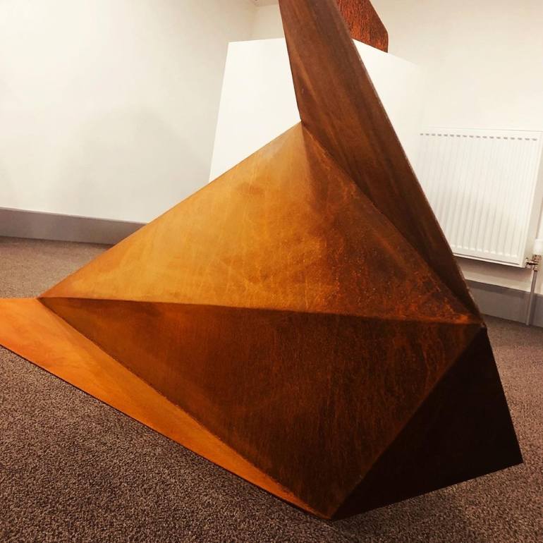 Original Abstract Sculpture by Eddie Roberts