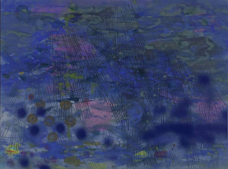 Night Sky Painting by Hannah Stippl | Saatchi Art