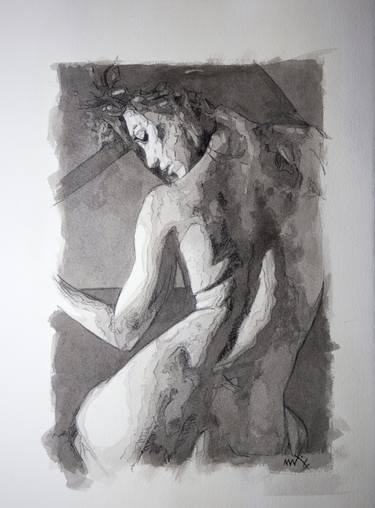 Original Figurative Nude Paintings by Mike Nicoll