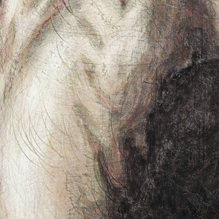 Original Figurative Nude Painting by Mike Nicoll