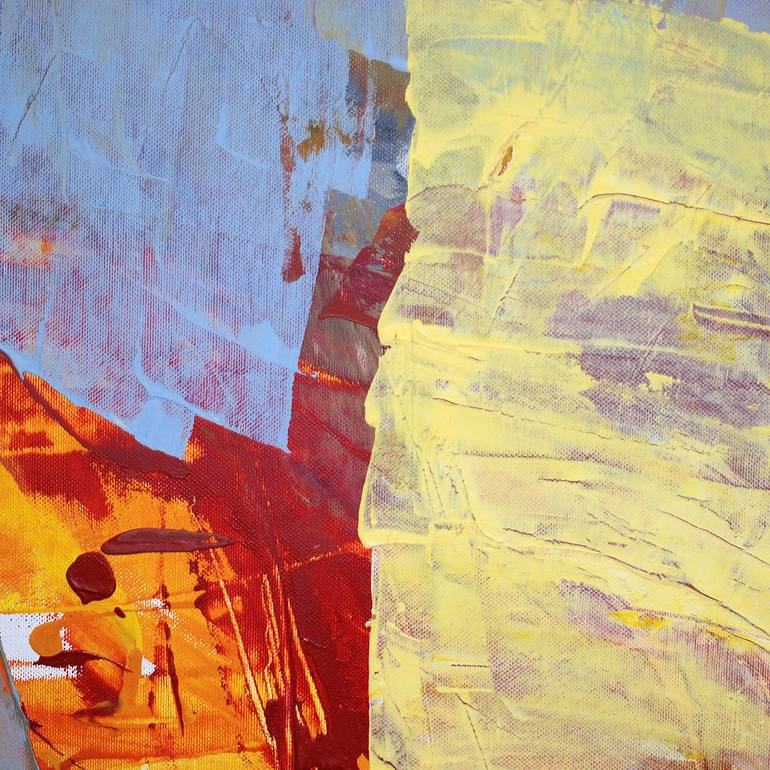 Original Abstract Expressionism Abstract Painting by Svetlana Vuksanovic