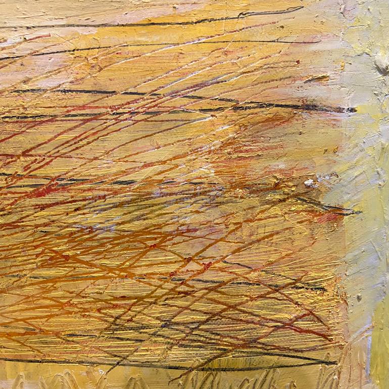 Original Abstract Expressionism Abstract Painting by Svetlana Vuksanovic