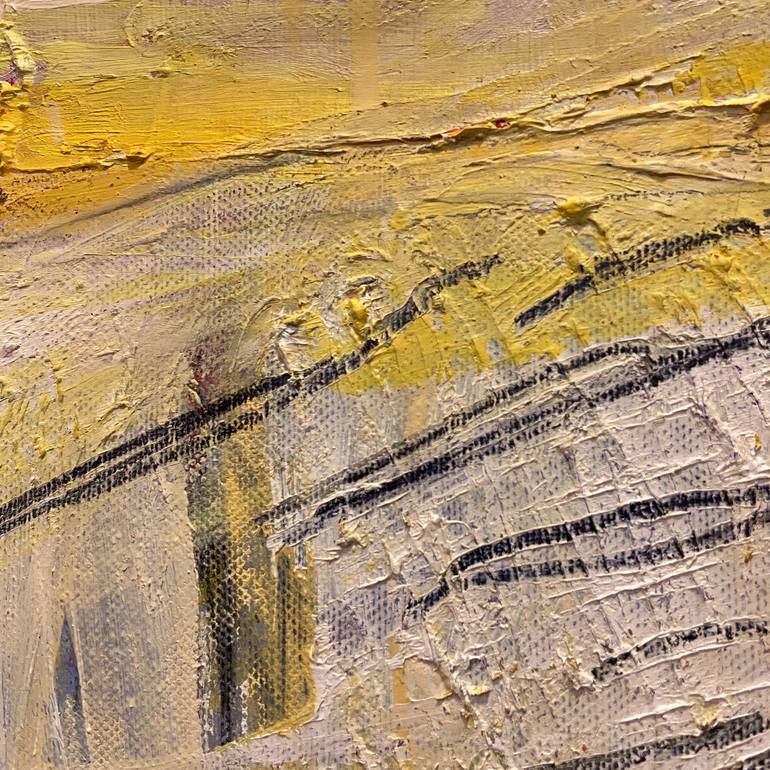 Original Abstract Expressionism Abstract Painting by Svetlana Vuksanovic