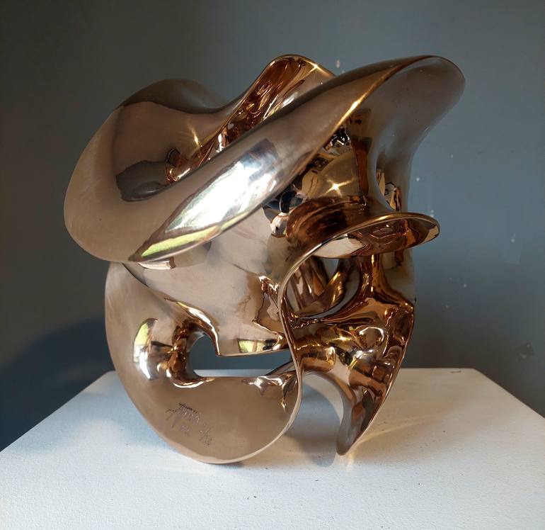 Original Abstract Sculpture by Alejandro Frieri