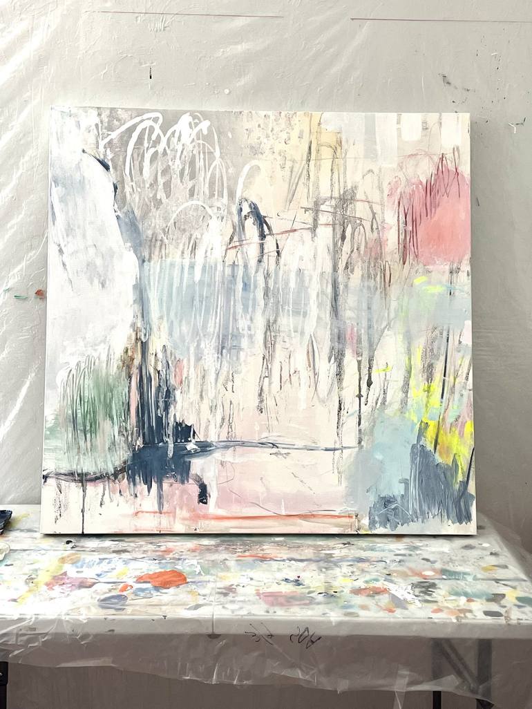 Original Abstract Expressionism Abstract Painting by Jodi Fuchs