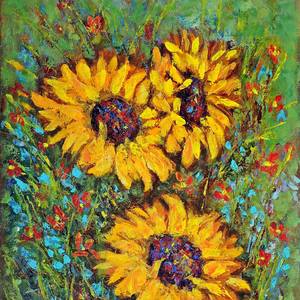 Collection Fine art Modern Palette Knife oil paintings