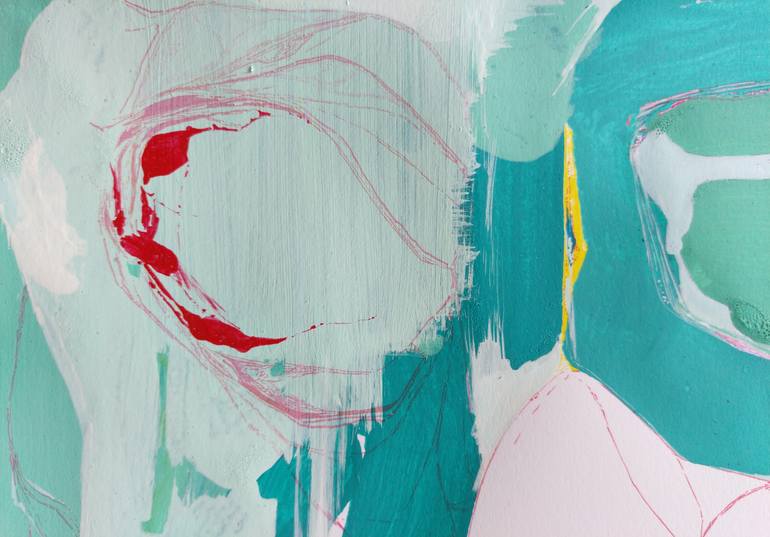 Original Expressionism People Painting by Patrícia Mesquita