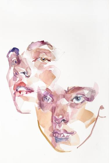 Print of Figurative Portrait Paintings by Paolo Pagani
