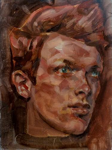 Original Expressionism Portrait Paintings by Paolo Pagani