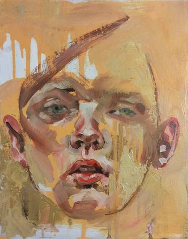 Original Expressionism Portrait Paintings by Paolo Pagani