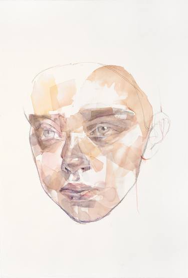 Print of Expressionism Portrait Paintings by Paolo Pagani