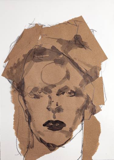 Saatchi Art Artist Paolo Pagani; Paintings, “David Bowie” #art