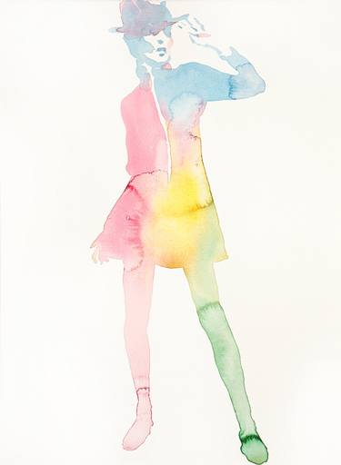 Print of Figurative Fashion Paintings by Paolo Pagani