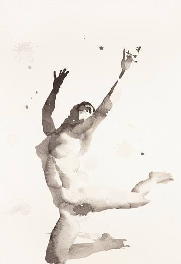 Original Figurative Nude Paintings by Paolo Pagani