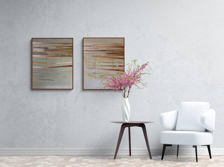 Original Contemporary Abstract Painting by Ele Pack