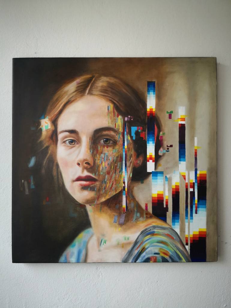 Original Contemporary Women Painting by Su Lin Casanova