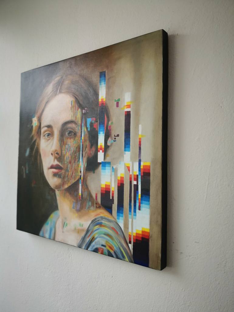 Original Contemporary Women Painting by Su Lin Casanova