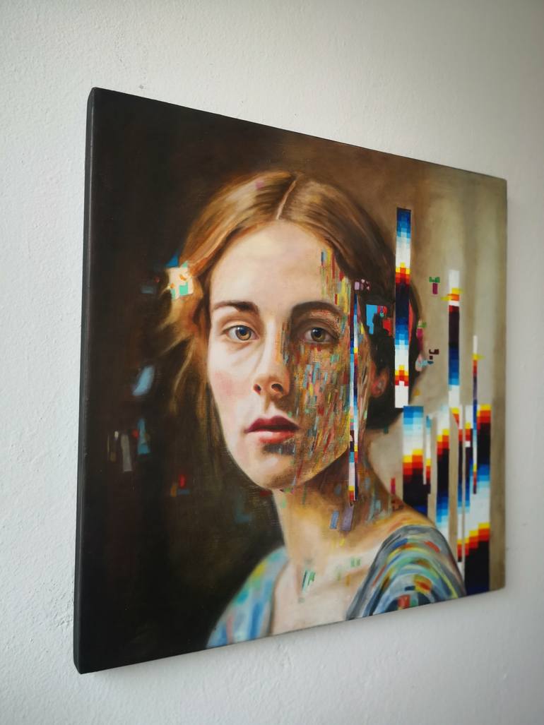 Original Contemporary Women Painting by Su Lin Casanova