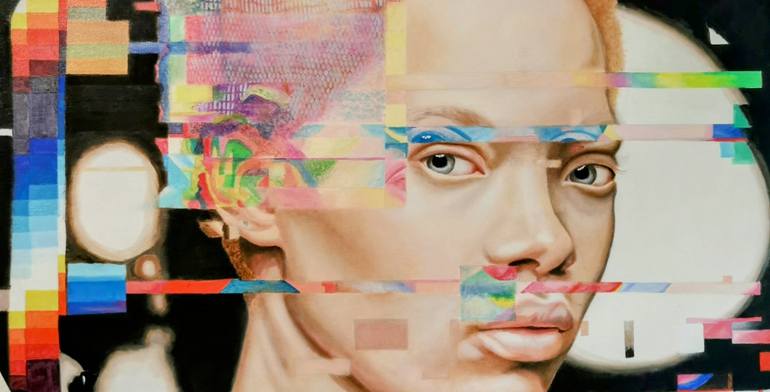 Original Contemporary Women Painting by Su Lin Casanova