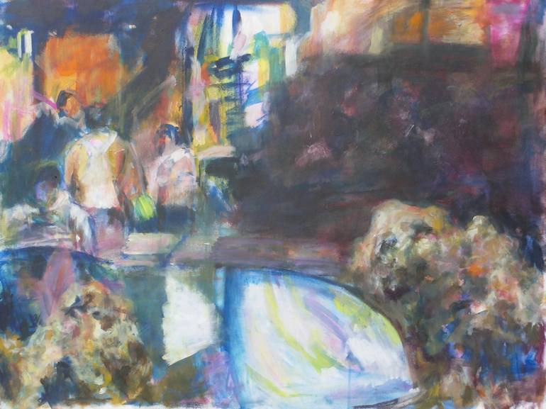 Jakarta Painting by Brigitte Dupont | Saatchi Art