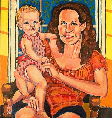 Print of Figurative Family Paintings by DLane Grey