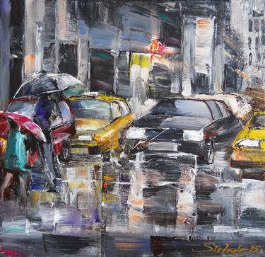 Original Realism Cities Paintings by Stefano Popovski