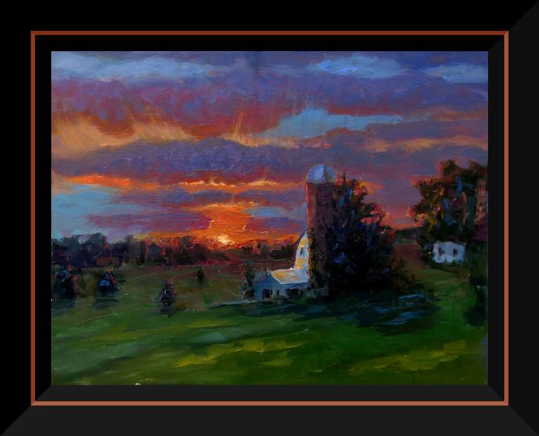 Original Contemporary Landscape Painting by Allen Jones