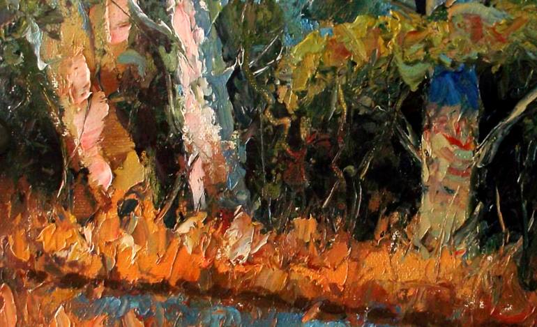 Original Abstract Landscape Painting by Allen Jones