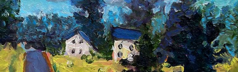 Original Expressionism Landscape Painting by Allen Jones