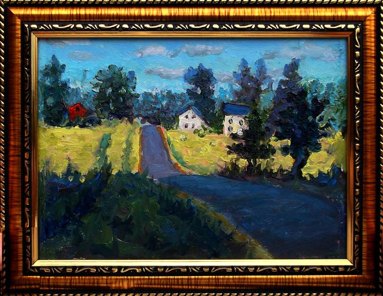 Original Expressionism Landscape Painting by Allen Jones