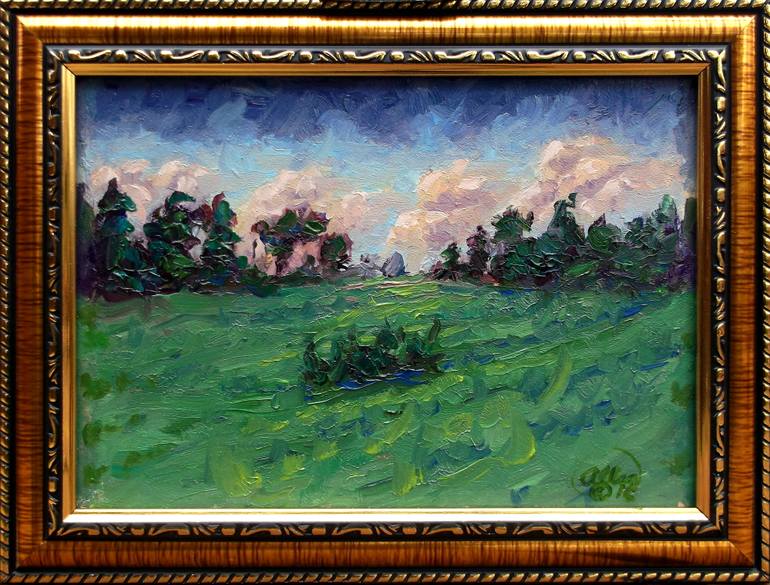 Original Expressionism Landscape Painting by Allen Jones