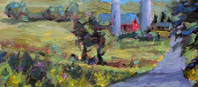 Original Expressionism Landscape Painting by Allen Jones