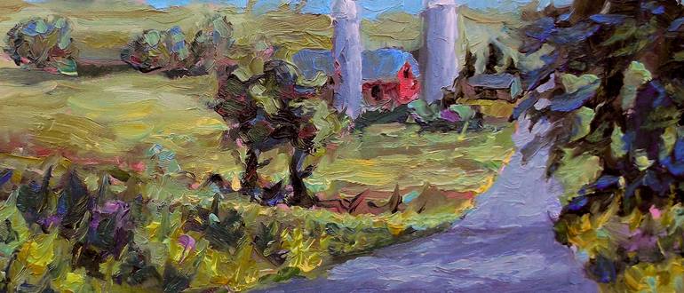 Original Expressionism Landscape Painting by Allen Jones