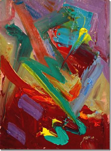 Original Abstract Expressionism Abstract Paintings by Allen Jones