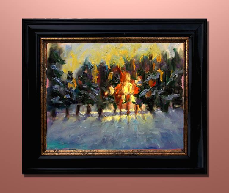 Original Expressionism Fantasy Painting by Allen Jones