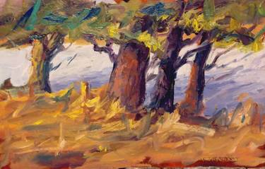 Original Expressionism Landscape Paintings by Allen Jones