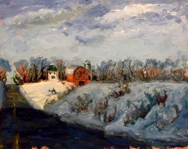 Original Rural life Paintings by Allen Jones