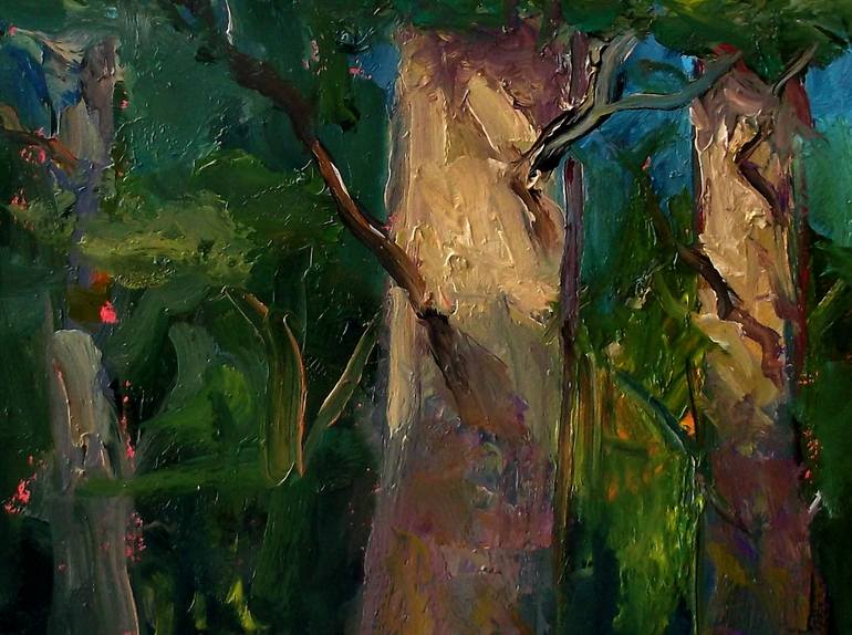 Original Expressionism Landscape Painting by Allen Jones