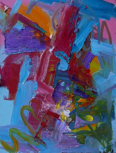 Original Abstract Paintings by Allen Jones