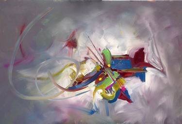 Original Conceptual Abstract Paintings by Allen Jones